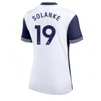 Maglia Calcio Tottenham Hotspur Dominic Solanke #19 Prima Divisa Donna 2024-25 Manica Corta